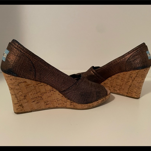 TOMS Wedges - Picture 7 of 12